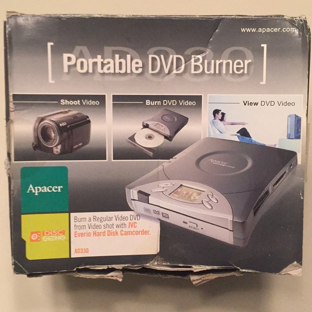 Portable DVD Burner